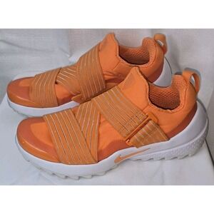 Nike Women's Orange Slip-On Athletic Sneakers